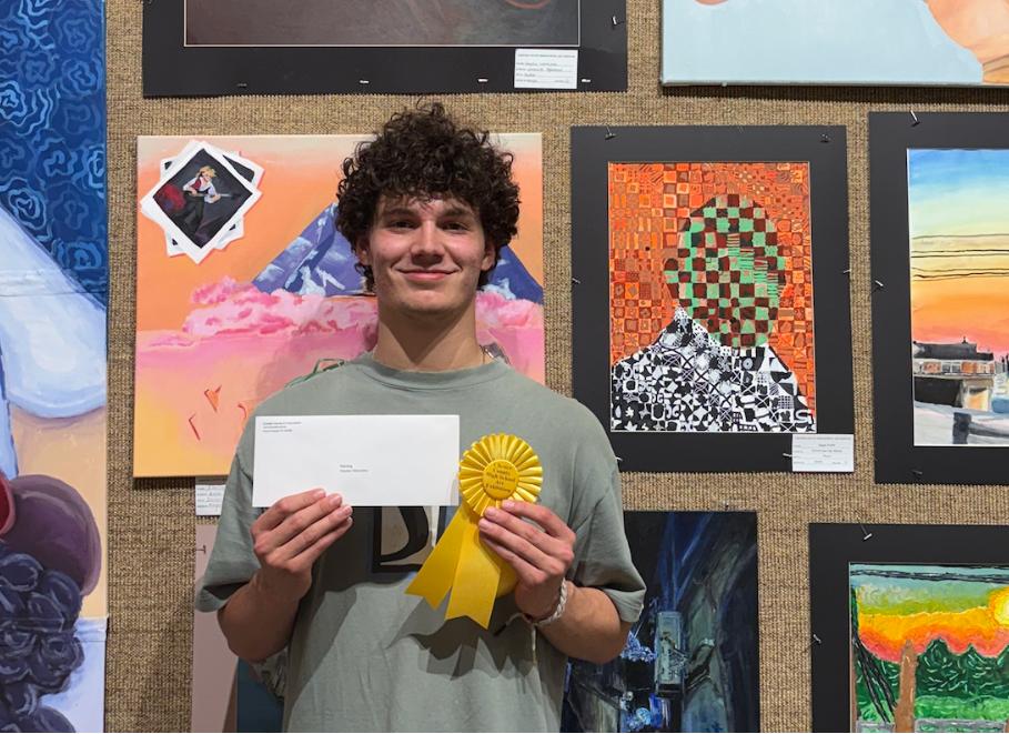 Hayden Wenturine at the Annual Countywide Art Show