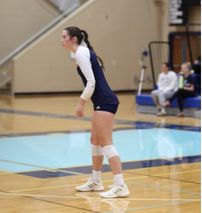 Madison McCoy playing in game