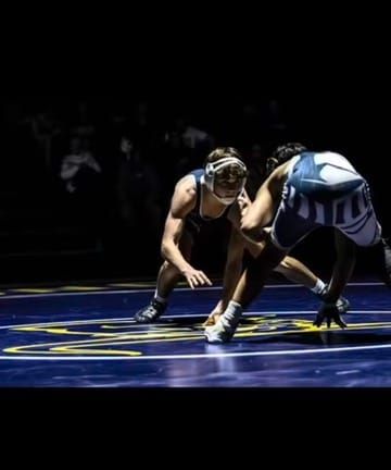 Unionville Wrestling Match at Regional Championships